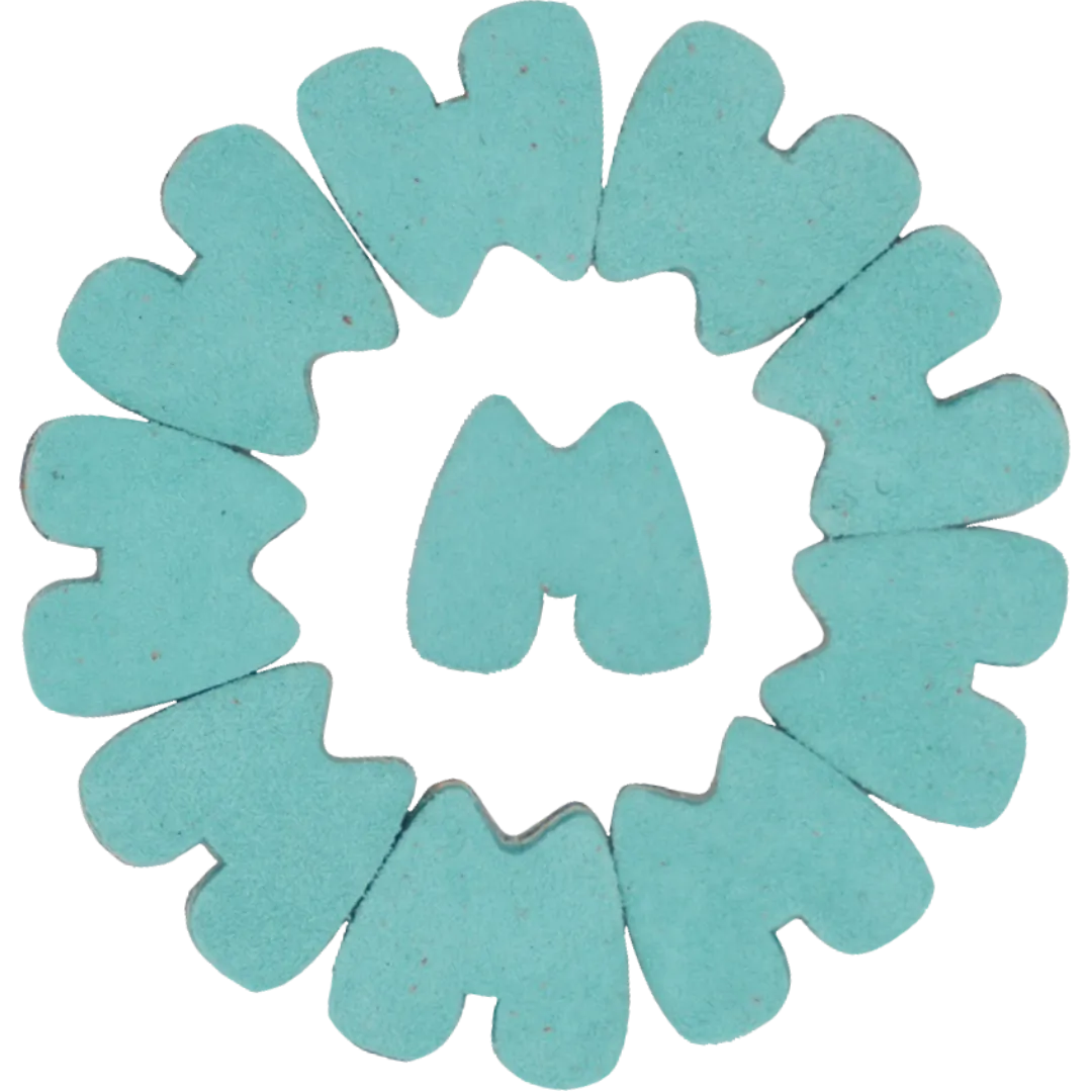 Moxi "M" cut outs