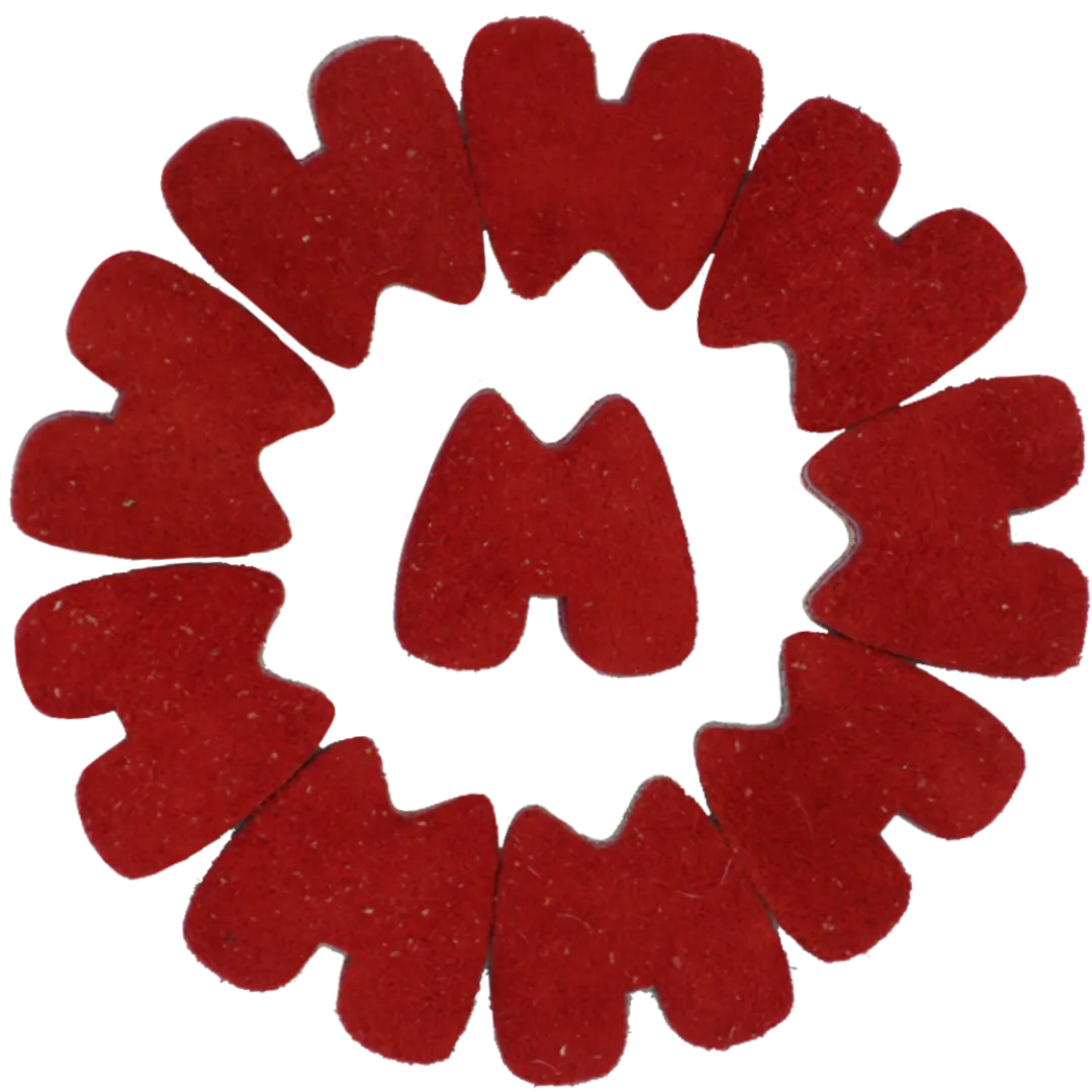 Moxi "M" cut outs