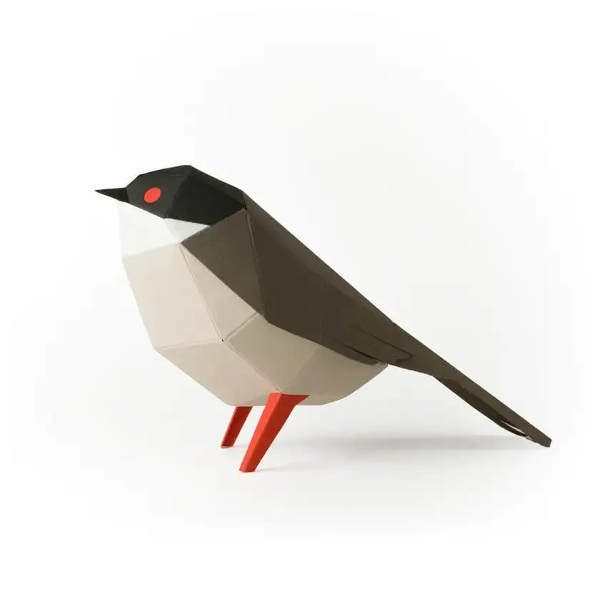 Plego 3D Paper Bird Kit - Sylvia
