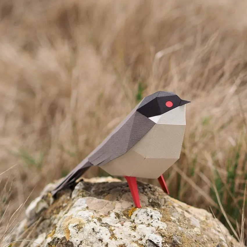 Plego 3D Paper Bird Kit - Sylvia