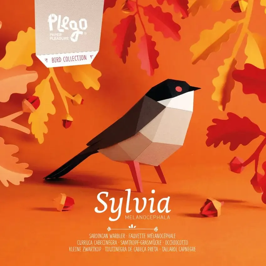 Plego 3D Paper Bird Kit - Sylvia