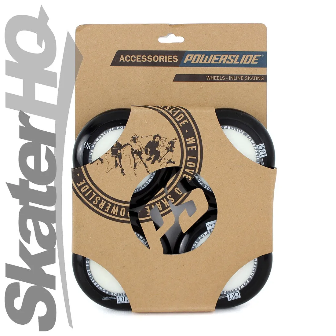 Powerslide Defcon 80mm Wheels 4pk