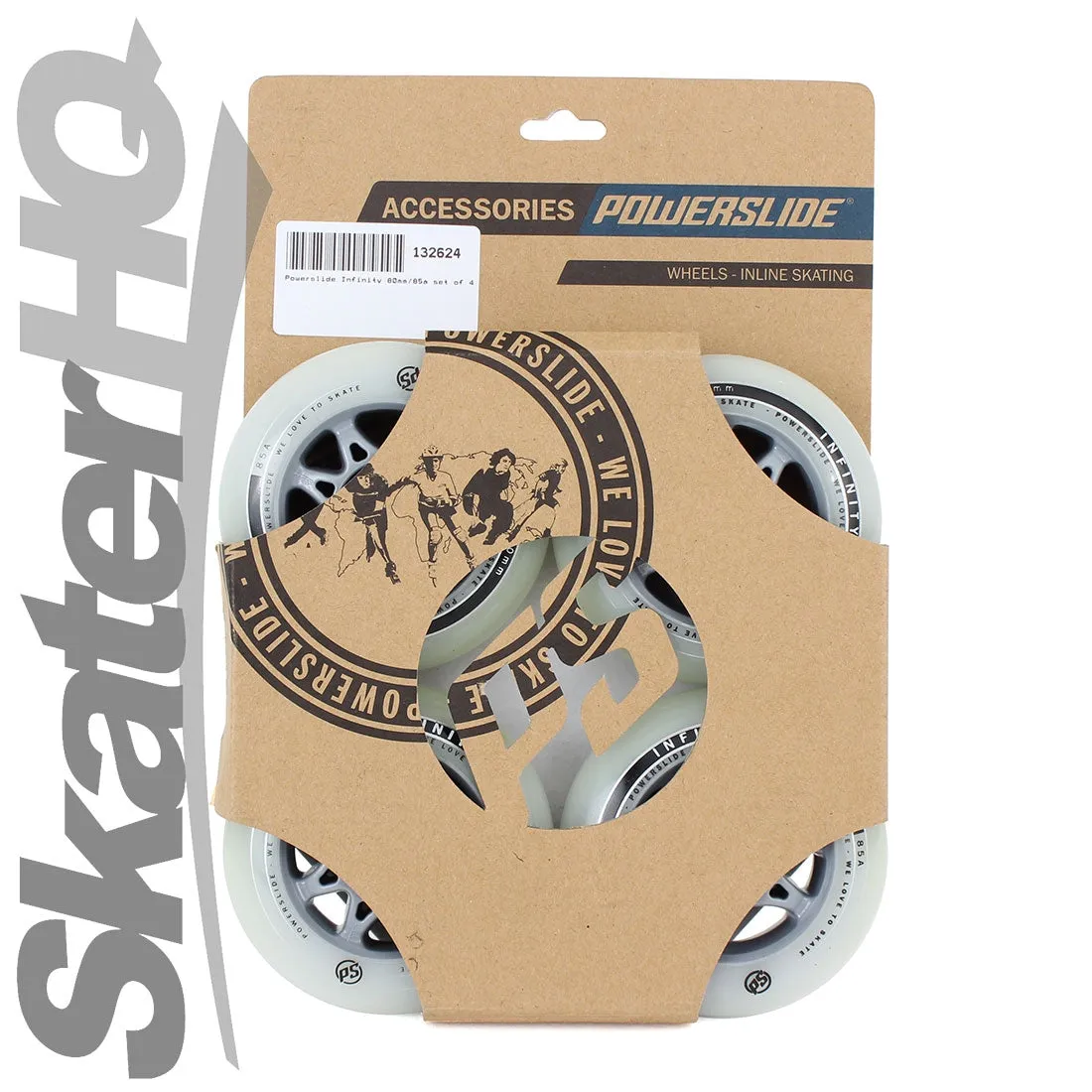 Powerslide Infinity 80mm/85a 4pk