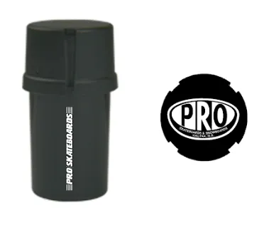 Pro Skates Banner 40 Dram Medtainer - Black/White
