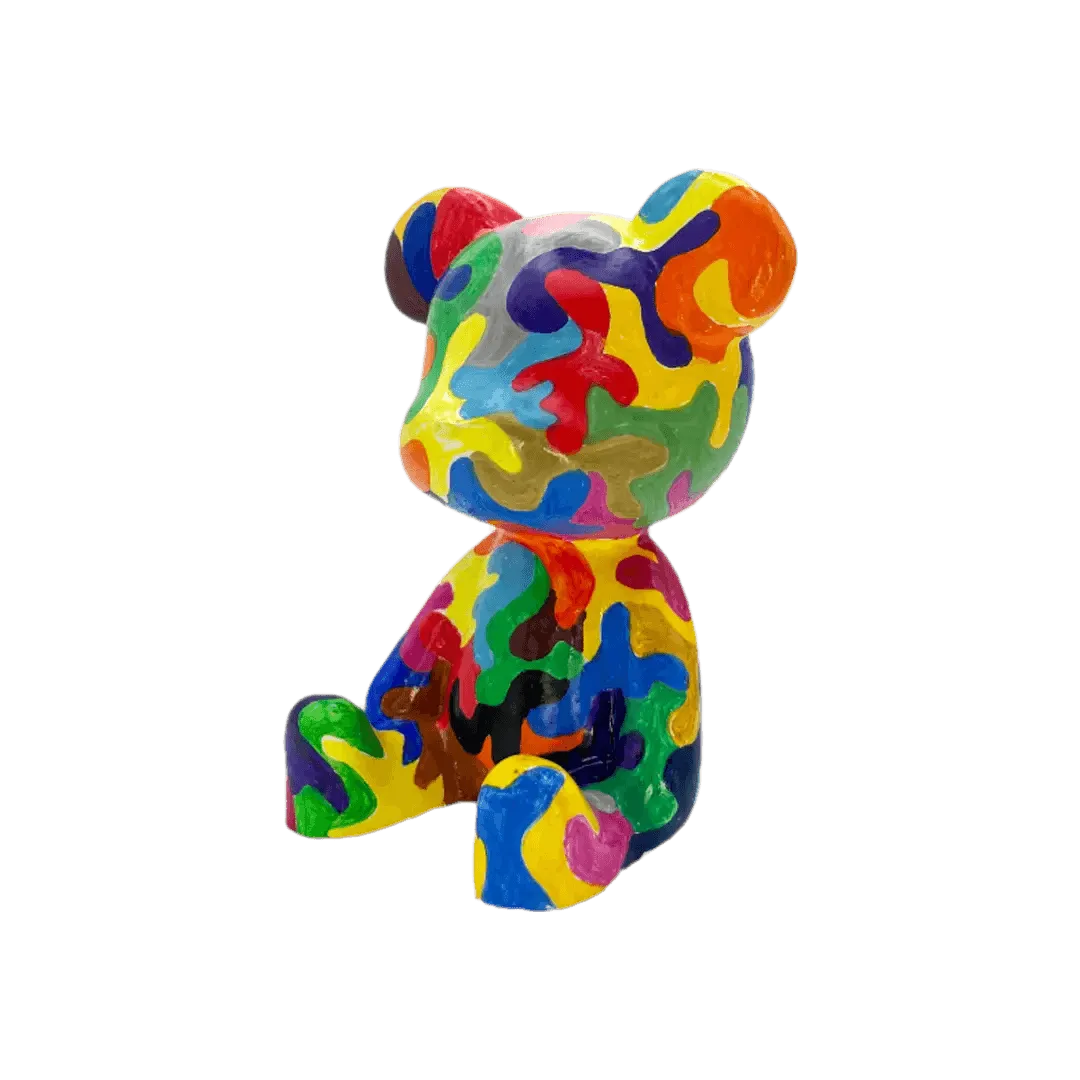 Puzzle Bear Figure