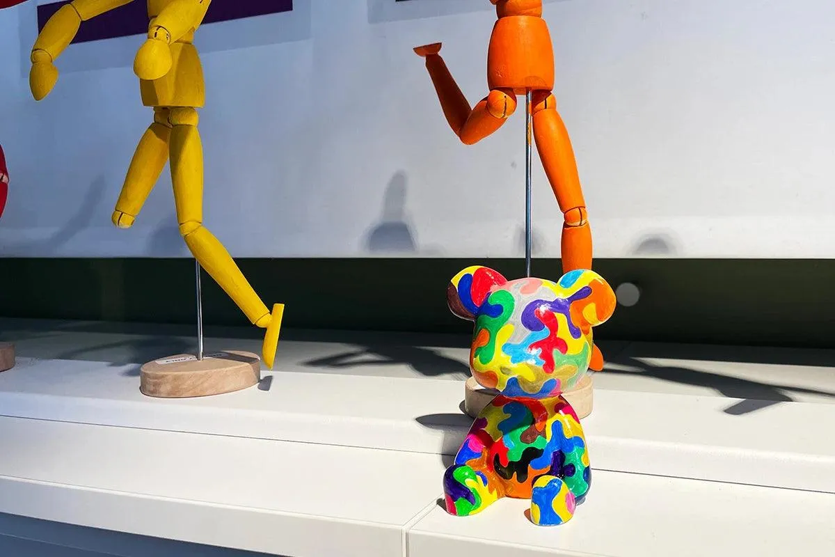 Puzzle Bear Figure