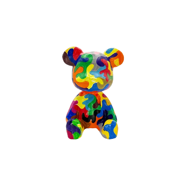 Puzzle Bear Figure