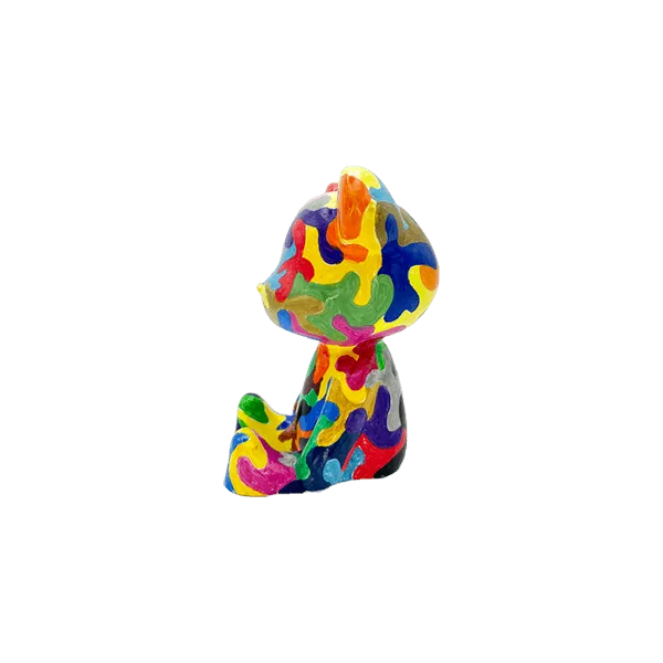 Puzzle Bear Figure