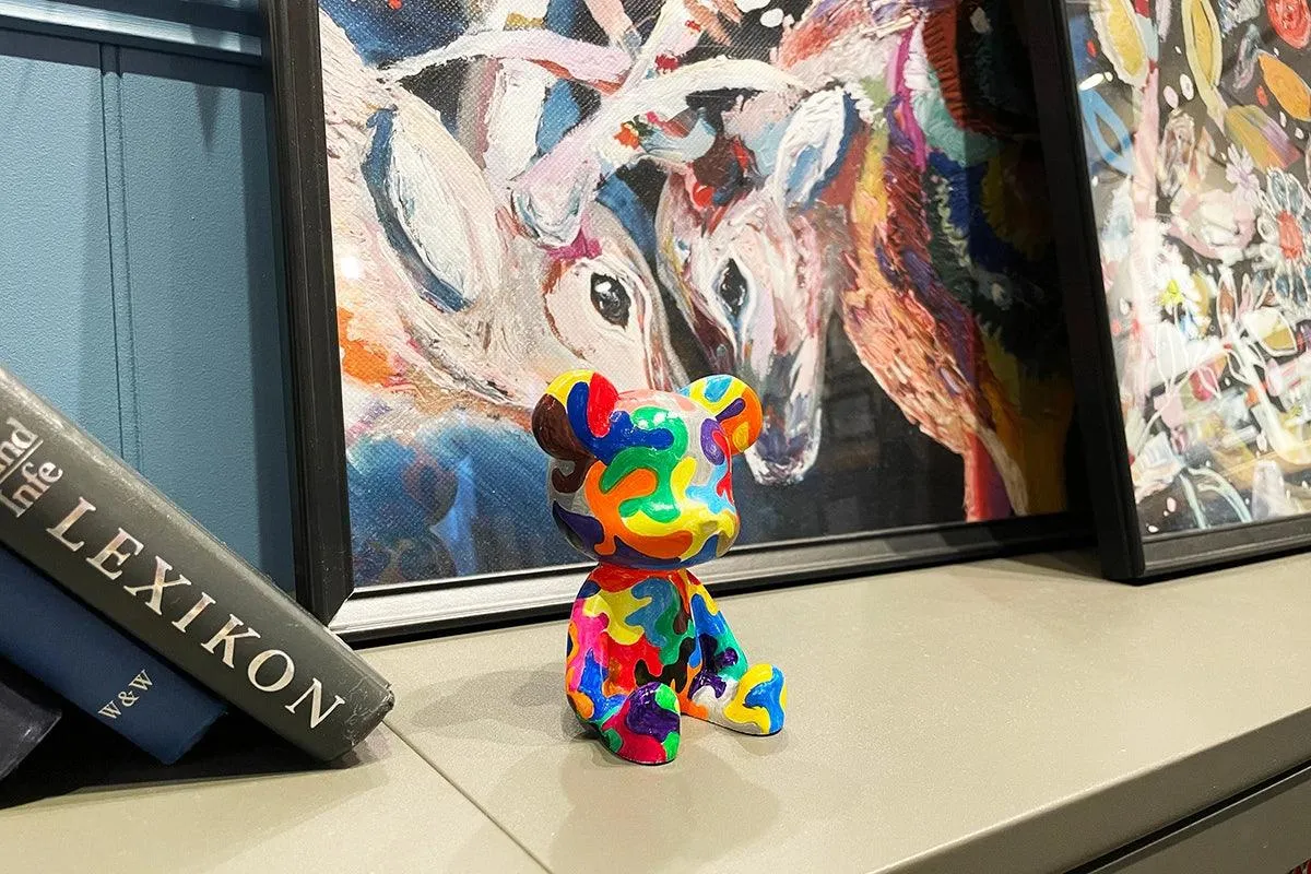 Puzzle Bear Figure