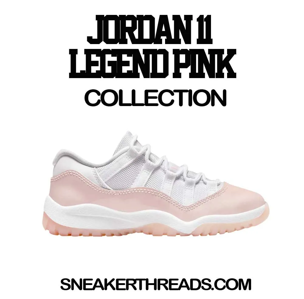 Retro 11 Legend Pink Social Distance Socks