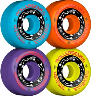 Rollerbones Moxi Michelle Steilen Wheels 57mm 101a - White (Set of 4)
