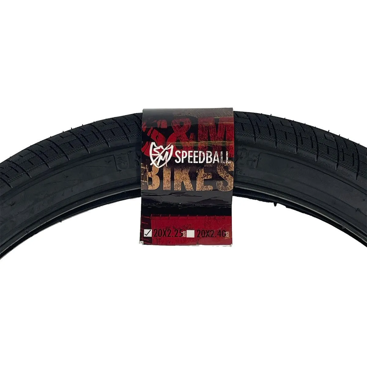 S&M Bikes Speedball Tire 20″x2.25″ - Black