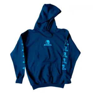 Skull Logo Hoody | Deep Sea