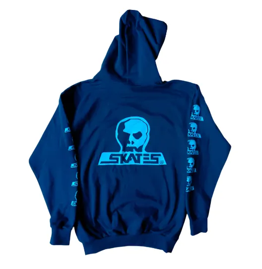 Skull Logo Hoody | Deep Sea
