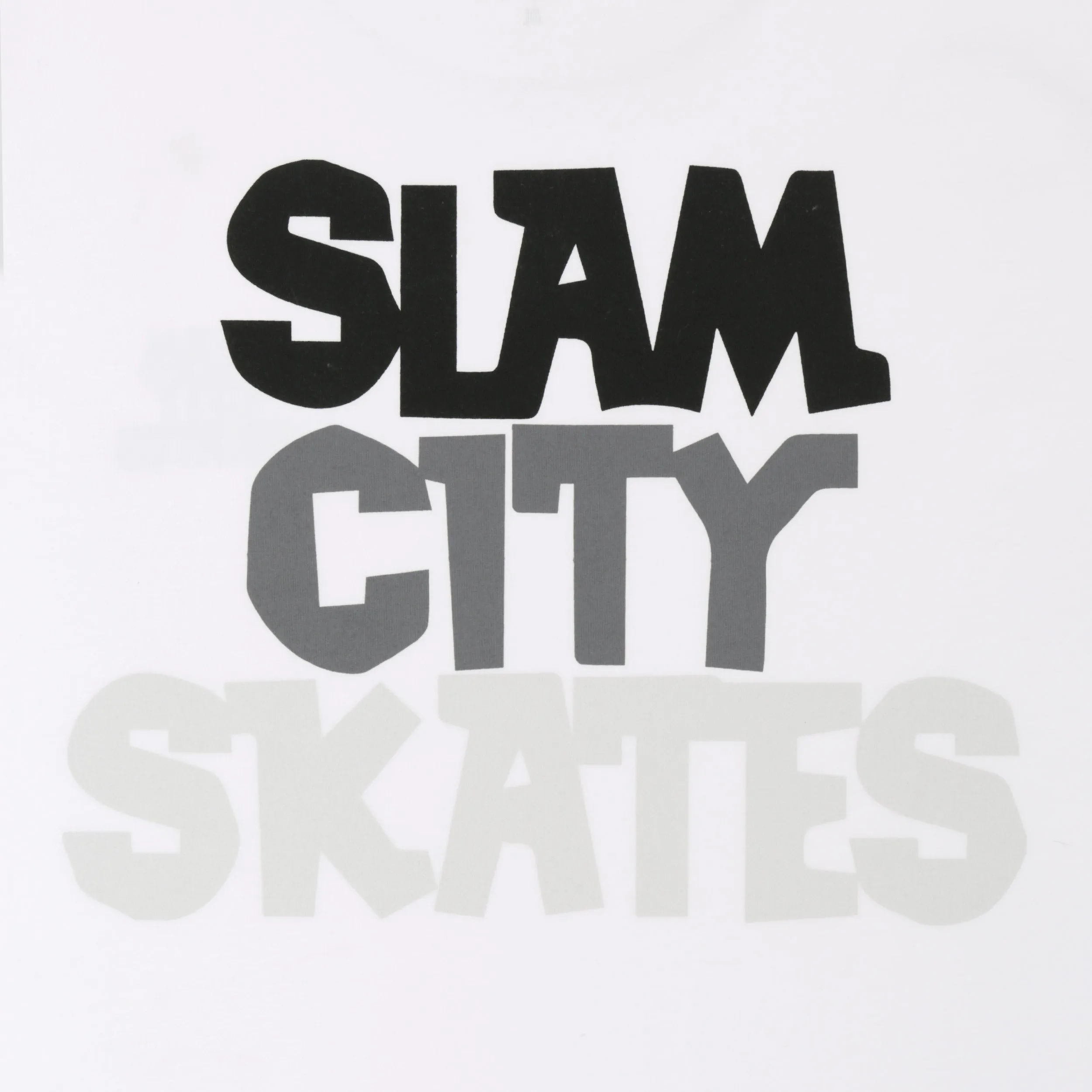Slam City Classic Scale Logo T-Shirt White