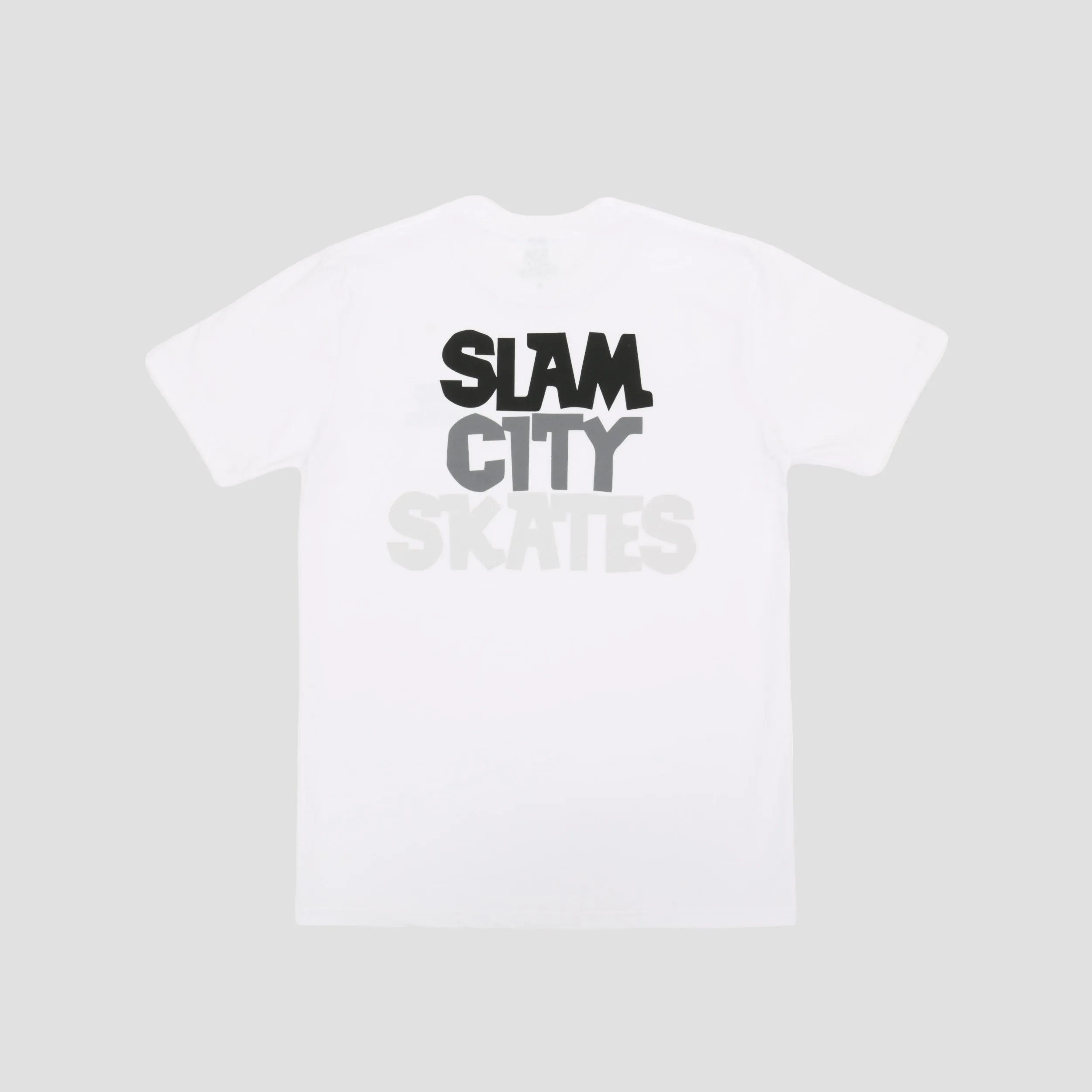 Slam City Classic Scale Logo T-Shirt White