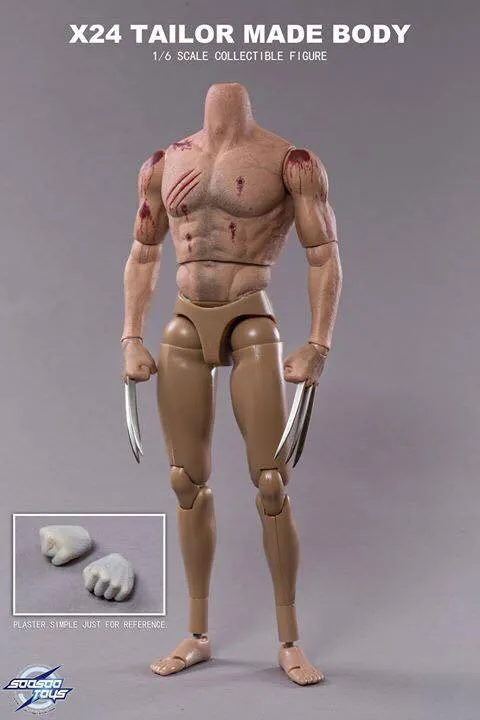 SooSoo Toys 1/6 X-24 and Logan 2 Pack Deluxe Sixth Scale Action Figure