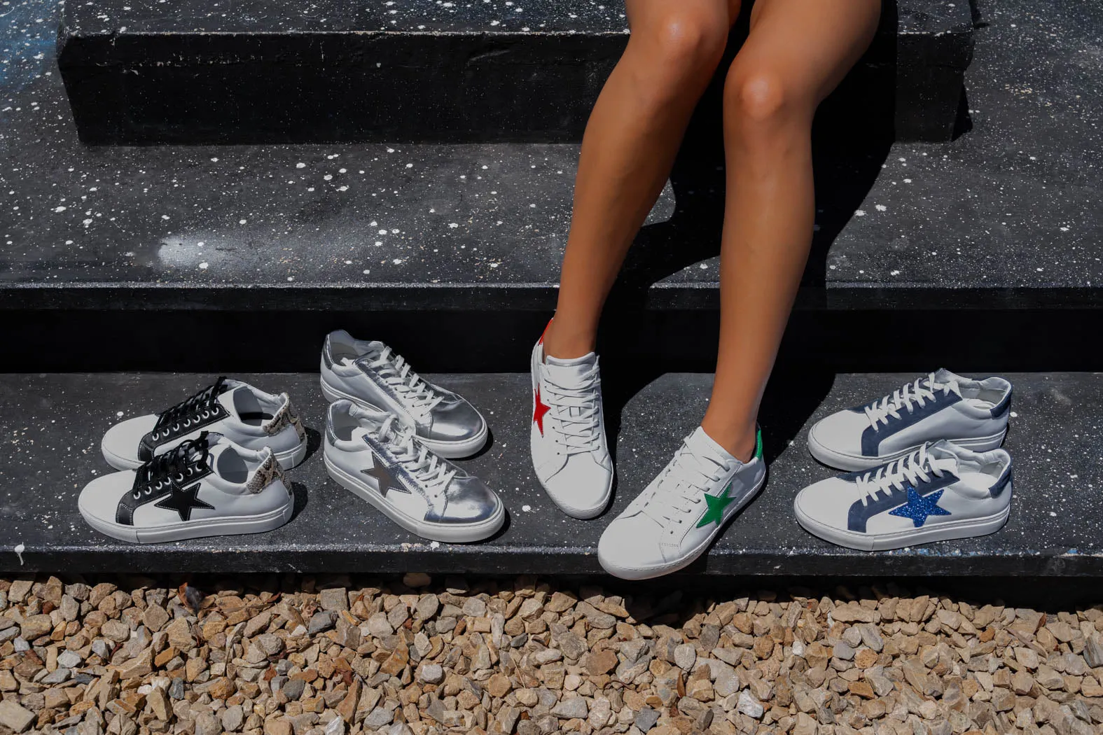 STELLA Silver Sneaker
