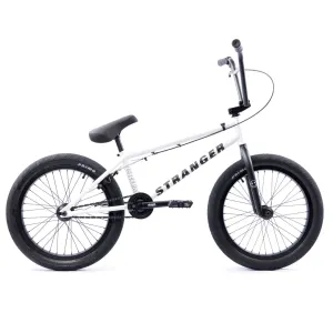 Stranger Crux 21″ Complete BMX Bike - Matt White