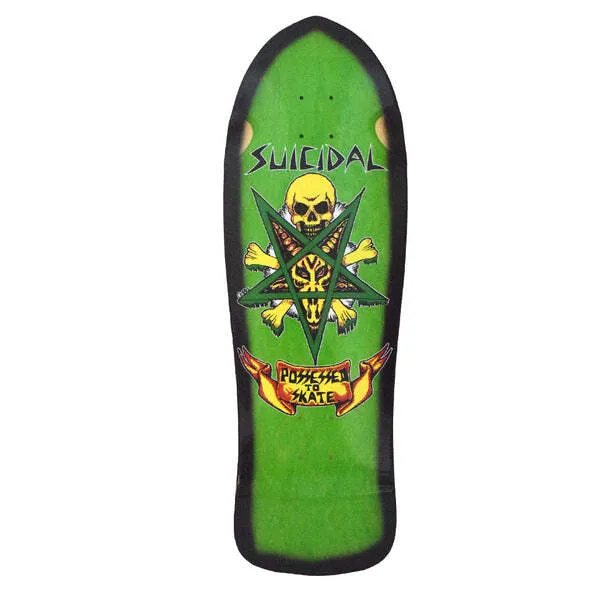 Suicidal Skates - Possessed To Skate 80's 10.125 Reissue Skateboard Deck