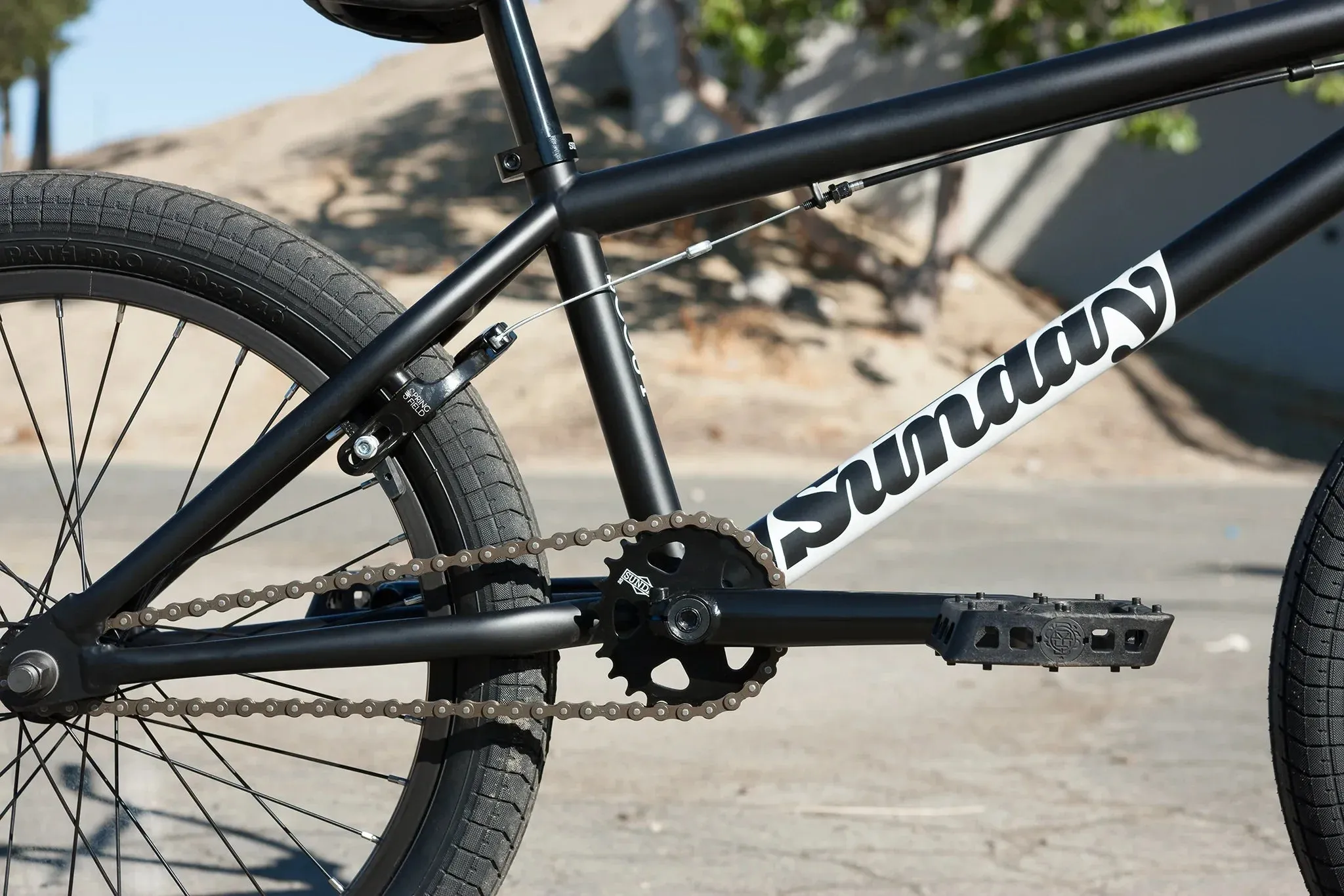 Sunday 2023 Scout 21″ Complete BMX Bike - Matte Black