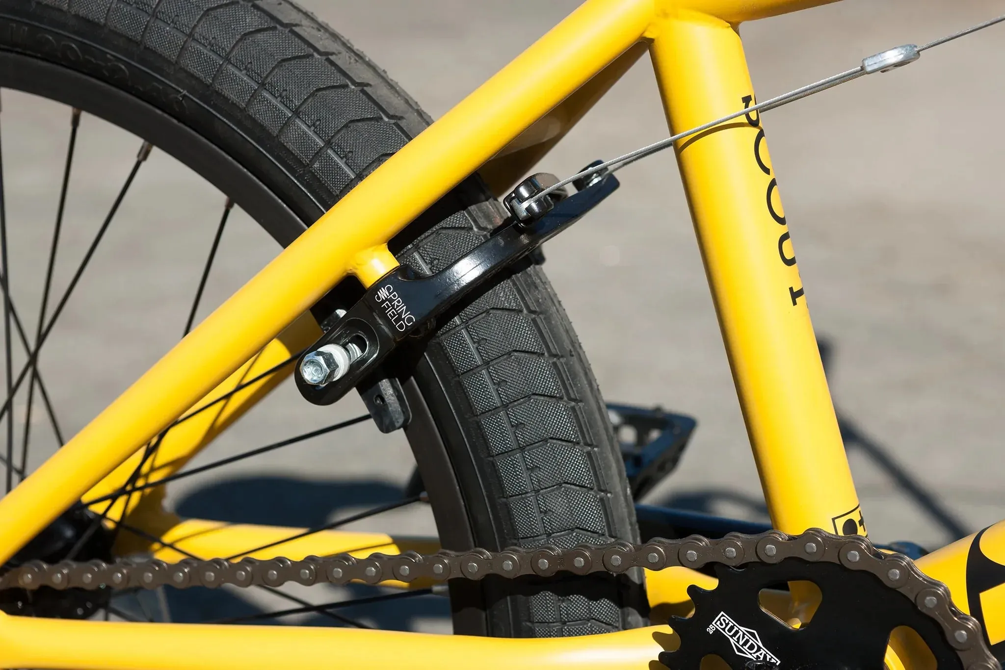Sunday Scout 21″ Complete BMX Bike - Matte Mustard