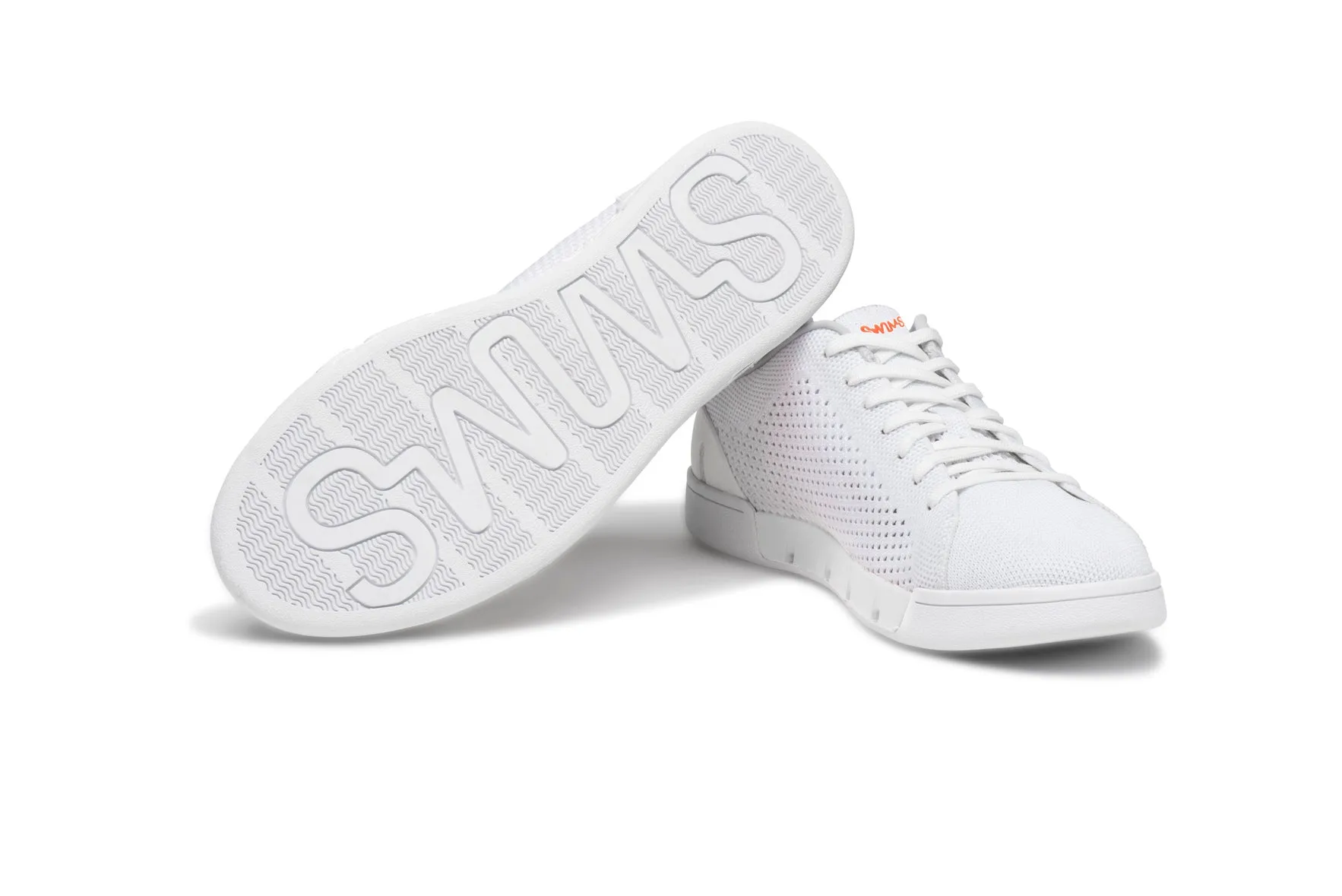 SWIMS Breeze Tennis Knit Sneakers - White*