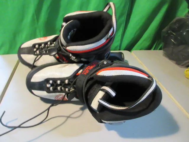 Used K2 Merlin Adjustable Inline Skates Size 4-8 (no insoles)