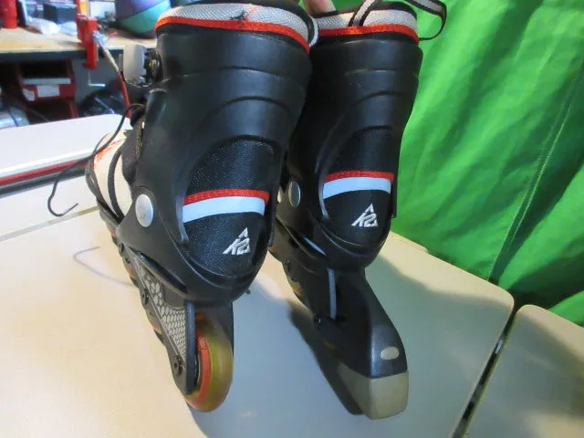 Used K2 Merlin Adjustable Inline Skates Size 4-8 (no insoles)