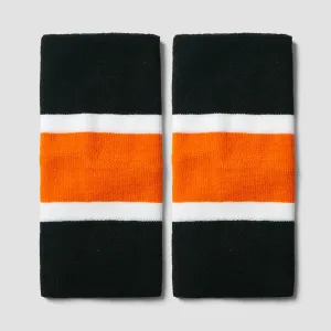 Ventronic Puffers Skate Hockey Socks Leg Warmers Black/Orange/White