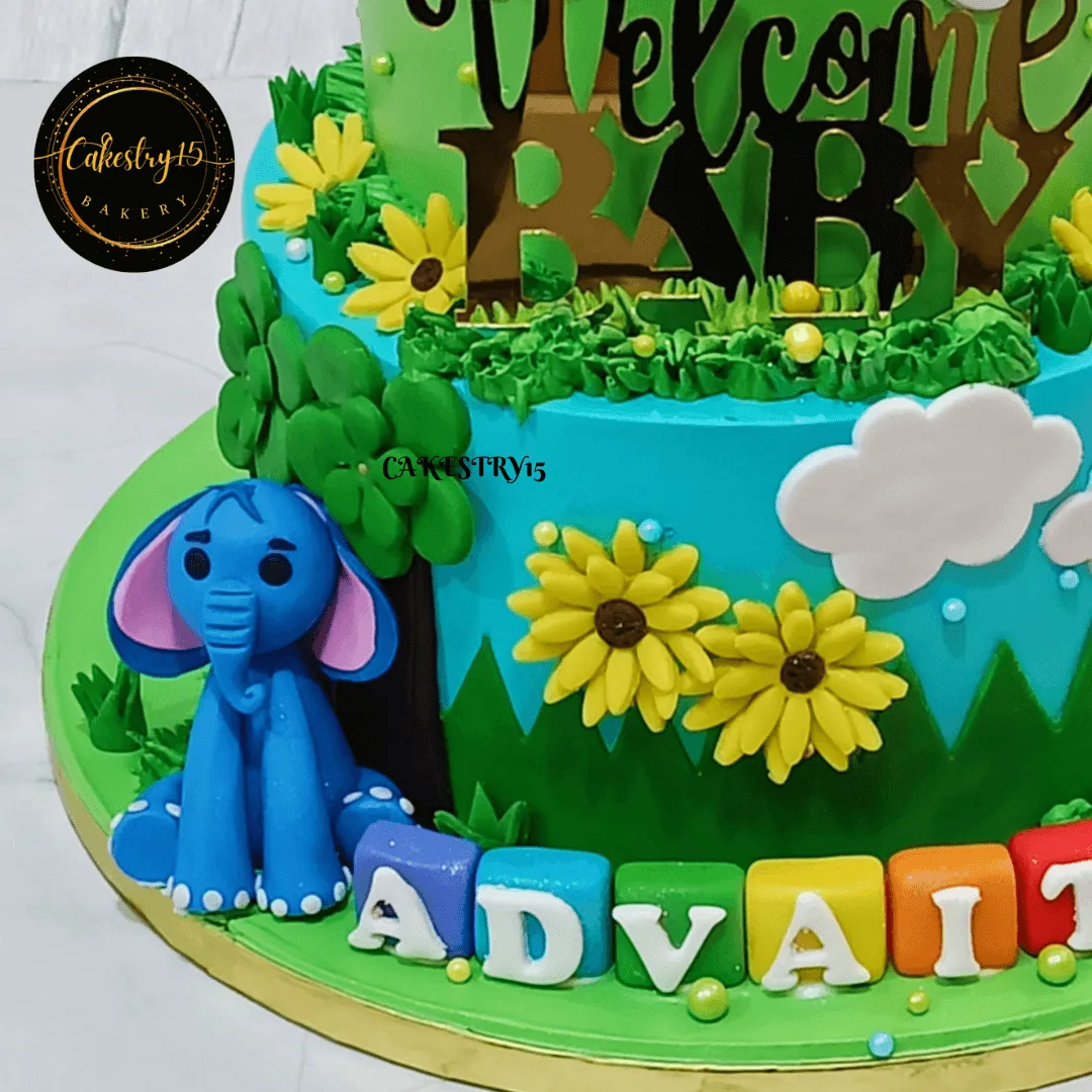Welcome Baby Cocomelon 3kg Cake