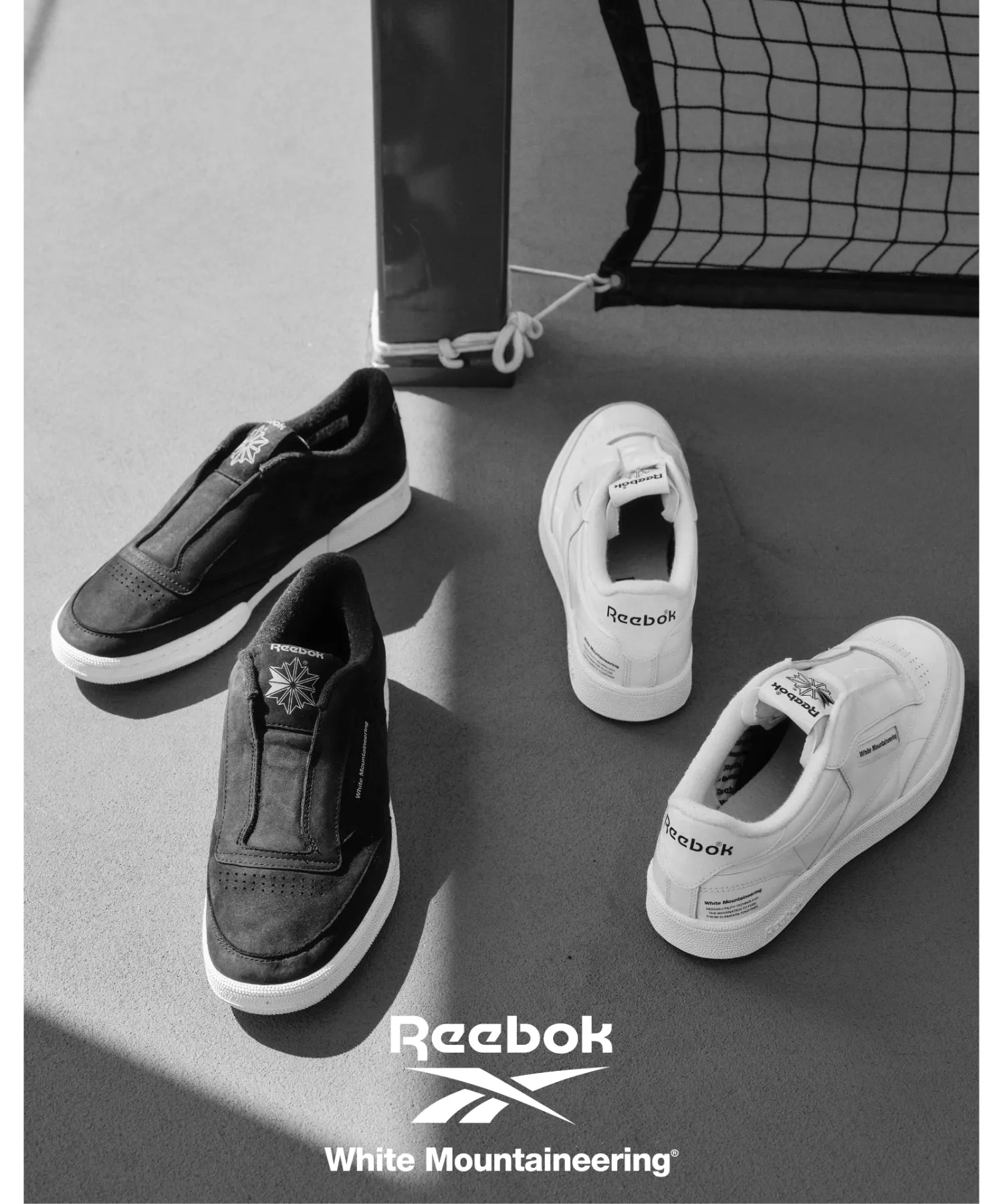 WM × Reebok CLUB C 85 VINTAGE SLIP-ON