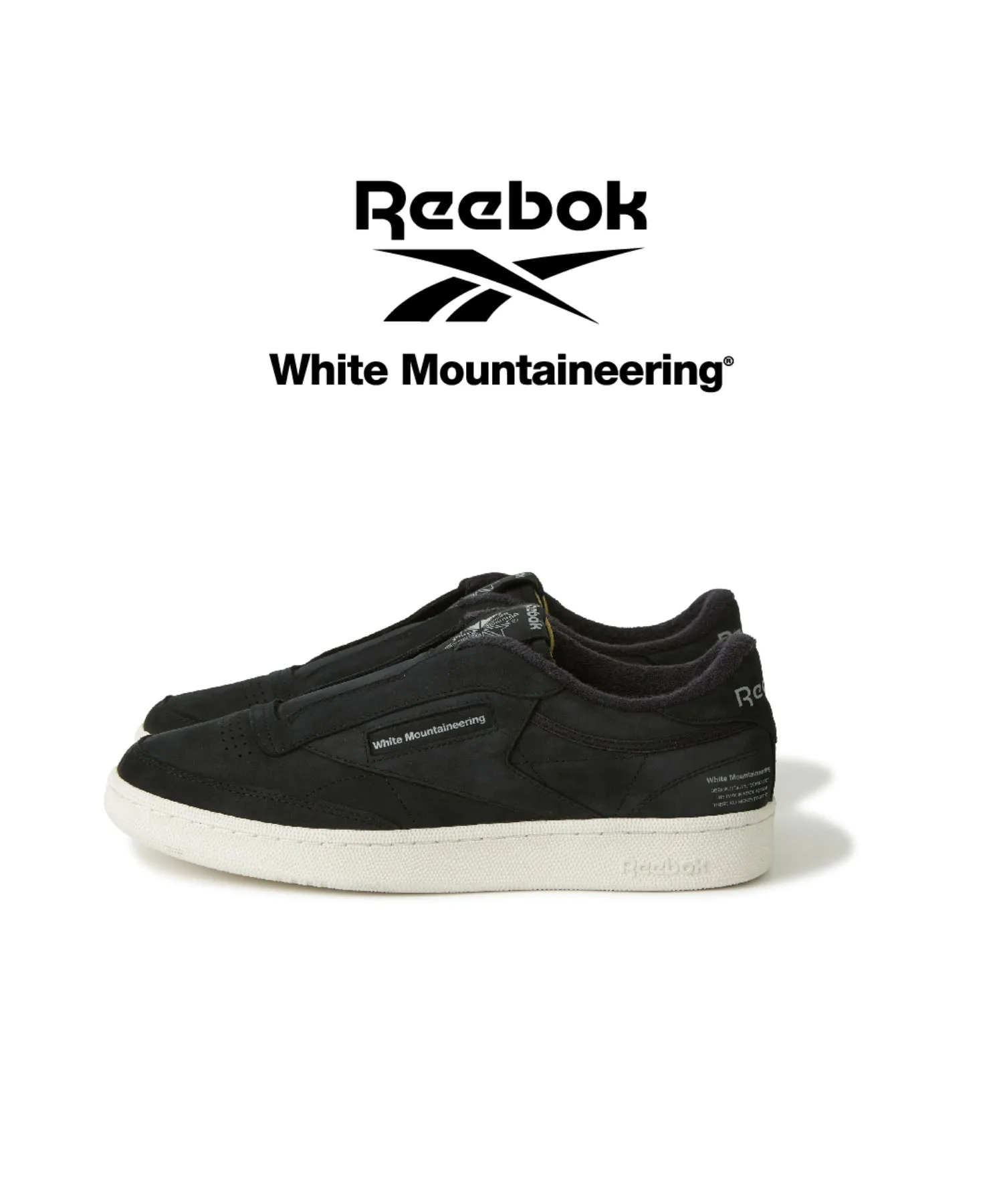 WM × Reebok CLUB C 85 VINTAGE SLIP-ON