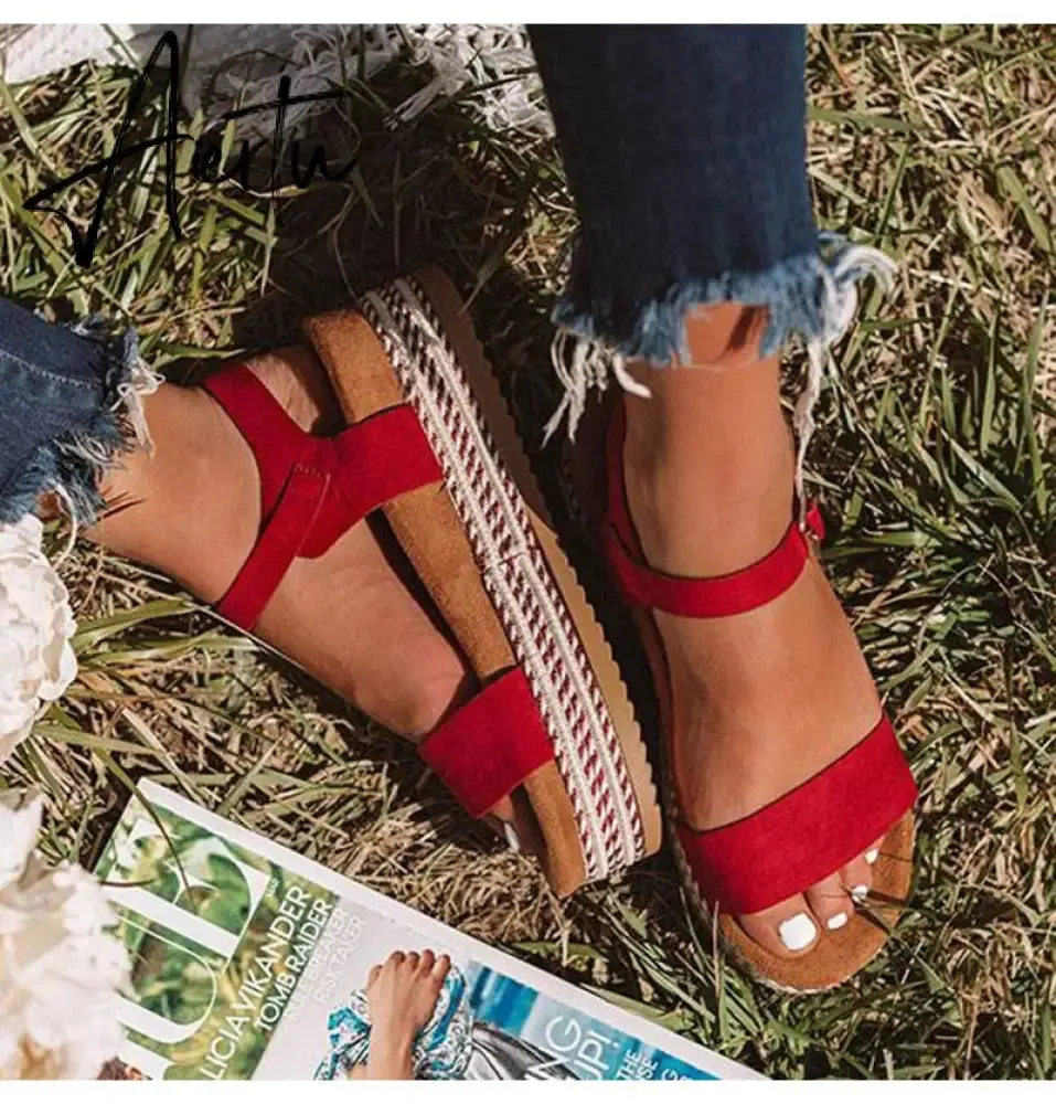 Women Sandals Plus Size Wedges Shoes For Women High Heels Sandals Summer Shoes Flip Flop Platform Sandals plus size shoes