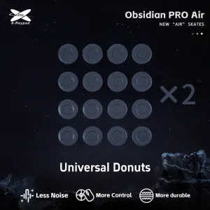 X-Raypad Obsidian PRO Air Mouse Skates – Universal Donuts